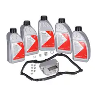 febi 176894 Getriebefilter Satz 09K 6-Gang + 5L Getriebe&ouml;l f&uuml;r VW Multivan Transporter T5