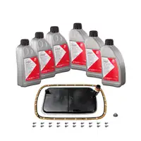 febi 176897 Getriebefilter Satz 5-Gang 5L40E + 6L Getriebe&ouml;l f&uuml;r BMW E36 E39 X3 E83 X5 E53