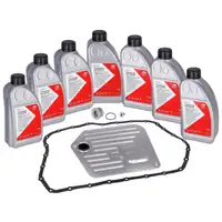 febi 176899 Getriebefilter Satz 5HP24 Automatik + 7L Getriebe&ouml;l f&uuml;r AUDI A6 S6 RS6 C5 4D