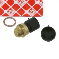 febi 11915 Temperaturschalter Kühlerlüfter + Dichtring für OPEL Astra F Corsa B 1341030