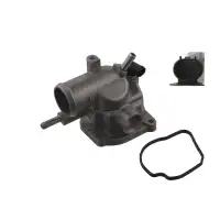febi 38288 Thermostat + Geh&auml;use f&uuml;r MERCEDES-BENZ W203 S203 W210 S210 OM611 OM612