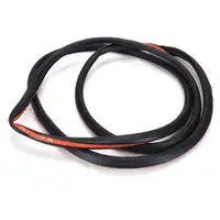 febi 26497 T&uuml;rdichtung T&uuml;rrahmendichtung f&uuml;r BMW 3er E46 Limousine + Touring vorne links