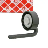 febi 27371 Umlenkrolle Keilrippenriemen f&uuml;r BMW 3er E46 318d 320d M47 64557786545