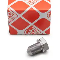 febi 48871 &Ouml;lablassschraube M14x1,5 + Dichtring f&uuml;r AUDI CUPRA SEAT SKODA VW N90813202