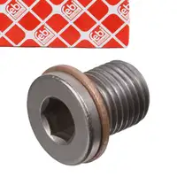 febi &Ouml;lablassschraube + Dichtring f&uuml;r VW New Beetle SEAT Ibiza 3 1.8 T 2.0 N91086801