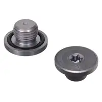 5x febi 109717 &Ouml;lablassschraube + Dichtring f&uuml;r OPEL Astra Corsa Insignia Mokka Vectra
