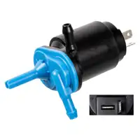febi Waschwasserpumpe Dualpumpe f&uuml;r ALFA ROMEO 145 146 147 LANCIA Dedra FIAT Panda Punto