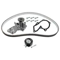 febi Zahnriemensatz + Wasserpumpe f&uuml;r FORD B-Max Fiesta 6 Focus 3 Mondeo 4 1.4 1.6
