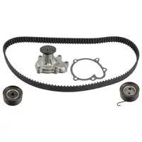 febi 173017 Zahnriemensatz + Wasserpumpe f&uuml;r OPEL Astra G H 1.7 CDTI