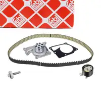 febi Zahnriemensatz + Wasserpumpe f&uuml;r MERCEDES W176 RENAULT Clio 4 Megane 4 Scenic 1.5D