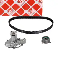 febi 173184 Zahnriemensatz + Wasserpumpe f&uuml;r HYUNDAI Atos MX 1.0 1.1 Getz TB 1.1