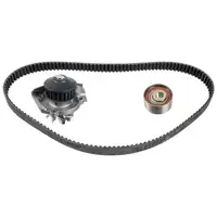 febi 173128 Zahnriemensatz + Wasserpumpe Panda Punto Siena Strada Pick-Up 1.2