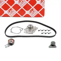 febi Timing Belt Kit + Water Pump for FORD Focus 2, Mondeo 2, 2.5; VOLVO C30 1, 2XC90 2.0&ndash;2.5