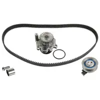 febi 173222 Zahnriemensatz + Wasserpumpe f&uuml;r AUDI A4 B5 B6 B7 A6 C5 SEAT Exeo 3R 1.8T