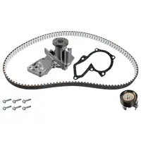 febi Timing Belt Kit + Water Pump for FORD Focus 3, Mondeo 4, Volvo V40, V60, V70 3, 1.6