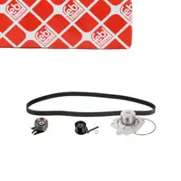 febi Zahnriemensatz + Wasserpumpe f&uuml;r FIAT Doblo Punto Brava Bravo Marea Palio Strada 1.9D