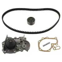 febi 34641 Zahnriemensatz + Wasserpumpe f&uuml;r RENAULT Clio 1 19 2 1.2 1.4
