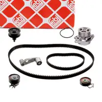 febi Zahnriemensatz + Wasserpumpe f&uuml;r VW Golf 4 5 Polo Caddy 2 3 AUDI 8Z SEAT Leon 1M 1.4