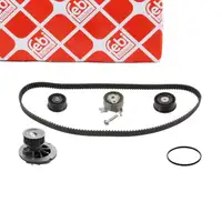 febi Timing Belt Kit + Water Pump for OPEL Astra G, Corsa C, Zafira, Meriva A, Combo 1.4, 1.6, 1.8