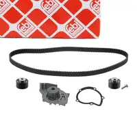 febi 45108 Zahnriemensatz + Wasserpumpe f&uuml;r CITROEN C5 1 2 C8 PEUGEOT 406 607 2.2 HDi