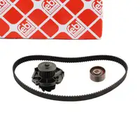 febi Timing Belt Kit + Water Pump for FIAT 500, Panda, Doblo, Punto, Qubo, Strada, Idea 1.2, 1.4