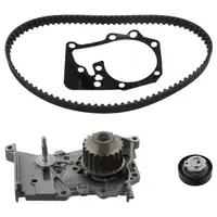 febi 45101 Zahnriemensatz + Wasserpumpe f&uuml;r DACIA RENAULT Logan Sandero 1.4 1.6