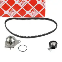 febi Zahnriemensatz + Wasserpumpe f&uuml;r CITROEN Berlingo C2 C3 1 2 PEUGEOT 106 2 Partner 1.1