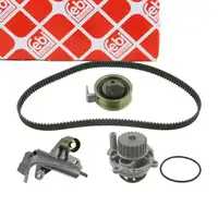 febi 45130 Zahnriemensatz + Wasserpumpe f&uuml;r VW Passat B5.5 3B3 3B6 AUDI A4 B6 B7 8E 2.0