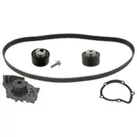 febi 46411 Zahnriemensatz + Wasserpumpe f&uuml;r CITROEN Jumper 1 PEUGEOT Boxer 244 Z_ 2.2 HDi
