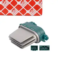 febi Widerstand Innenraumgebl&auml;se f&uuml;r VW Touareg Transporter AUDI 4L Cayenne 9PA 0907521B