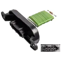 febi Cabin Fan Resistor for VW Amarok, Multivan, Transporter, Touareg 7L 7E0959263C