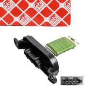 febi Cabin Fan Resistor for VW Amarok, Multivan, Transporter, Touareg 7L 7E0959263C