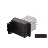 febi 34793 Widerstand Gebl&auml;se Innenraumgebl&auml;se f&uuml;r AUDI A6 C5 Allroad mit Klima 4B0820521