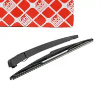 febi 186089 Heckwischerarm Wischerarm + Kappe + Wischerblatt f&uuml;r OPEL Zafira B hinten