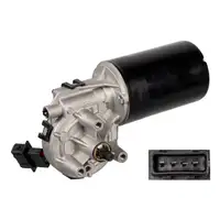 febi 109175 Wischermotor Frontwischermotor f&uuml;r PEUGEOT 206 bis 09.2002 vorne 6405.F8