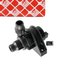 febi 177250 Zusatzwasserpumpe f&uuml;r BMW 5er E39 E60 E61 E53 MINI M52 M54 M57 N62 64118381989