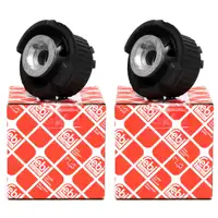 2x febi Achsk&ouml;rperlager f&uuml;r MERCEDES W204 S204 C218 W212 C207 X204 R231 hinten
