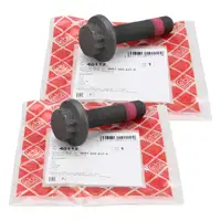 2x febi Achsschraube Antriebswelle für VW Golf 5 6 7 8 AUDI A1 A3 Q2 Q3 TT vorne/hinten