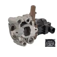 febi 108842 AGR-Ventil Abgasdrucksensor f&uuml;r FIAT Ducato 250 290 110-150 Multijet 23D