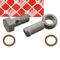 febi 30076 Anbauteilesatz Thermostat für MERCEDES 190 W201 W123 W124 W460 W461 W463 M102