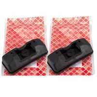 2x febi Aufnahme Wagenheber für MERCEDES W204 C204 S204 C218 W212 S212 A207 C207