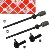 2x febi PROKIT Spurstange + Spurstangenkopf f&uuml;r VW Golf 1 Jetta 1 Caddy 1 Scirocco vorne