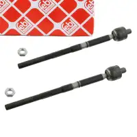 2x febi 26045 Spurstange für VW Golf 5 6 7 Passat B6 B7 Tiguan Touran AUDI A3 8P 8V vorne