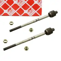 2x febi 30573 PROKIT Spurstange Axialgelenk f&uuml;r OPEL Astra G Zafira A vorne 1603003