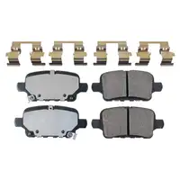febi Bremsen Set Bremsscheiben + Bremsbel&auml;ge f&uuml;r OPEL Insignia B 16 Zoll hinten