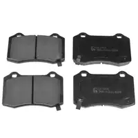 febi Bremsen Set Bremsscheiben + Bremsbel&auml;ge f&uuml;r TESLA Model S 5YJS bis 04.2016 hinten