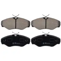 febi Bremsscheiben + Bel&auml;ge f&uuml;r NISSAN Primastar X83 OPEL Vivaro A RENAULT Trafic 2 vorne