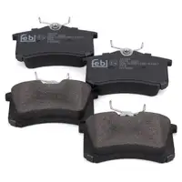 febi Bremsscheiben + Bremsbel&auml;ge f&uuml;r VW Golf 4 Polo 4 5 6 A1 8X GB 8L Leon Octavia hinten