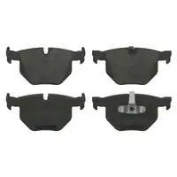 febi 16587 Bremsbel&auml;ge + Warnsensor f&uuml;r BMW 3er E90-93 330i 335i 325-335d 03.2010 hinten