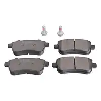 febi Bremsen Set Bremsscheiben + Bremsbel&auml;ge f&uuml;r RENAULT Zoe BFM_ ab 09.2019 hinten
